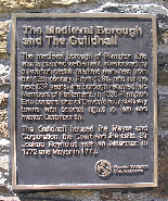 PLAQUE 022 Medieval Borough & Guildhall.JPG